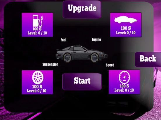 Изображение игры: Knight Rider Hills Climbing