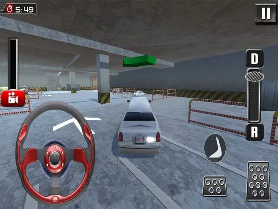 Изображение игры: Real Limo City Car Parking 3D
