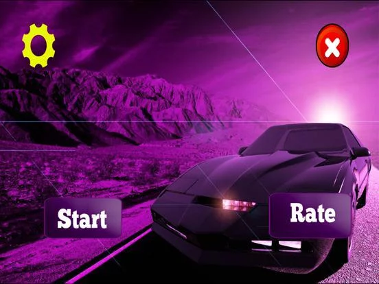 Изображение игры: Knight Rider Hills Climbing