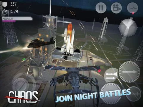 Изображение игры: CHAOS Combat Copters HD - №1 Multiplayer Helicopter Simulator 3D