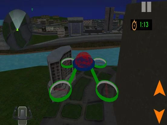 Изображение игры: Drone QuadCopter Flight Strike