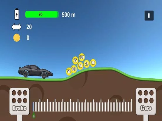 Изображение игры: Knight Rider Hills Climbing