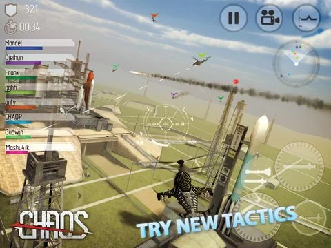 Изображение игры: CHAOS - Multiplayer Helicopter Simulator 3D