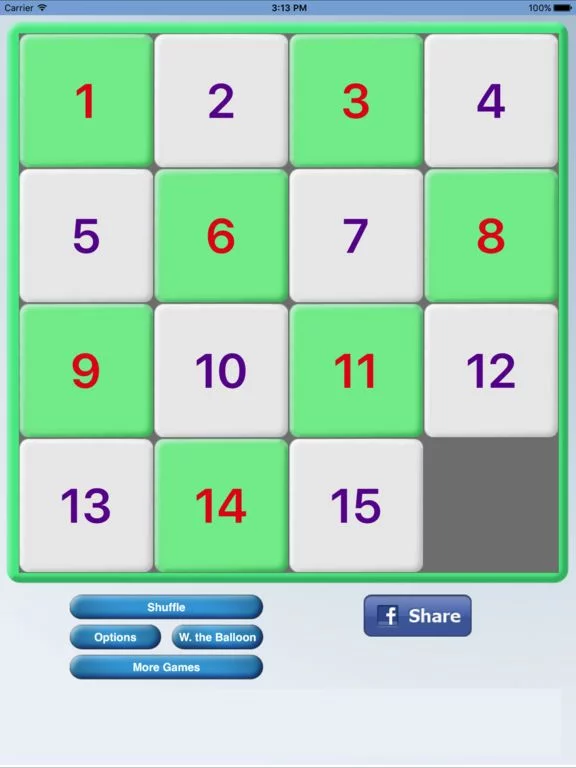 Изображение игры: Numbers Puzzle
