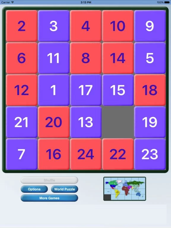 Изображение игры: Numbers Puzzle