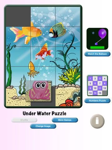Изображение игры: Under Water Puzzle