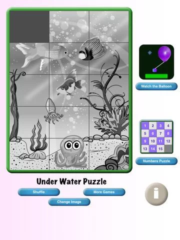 Изображение игры: Under Water Puzzle