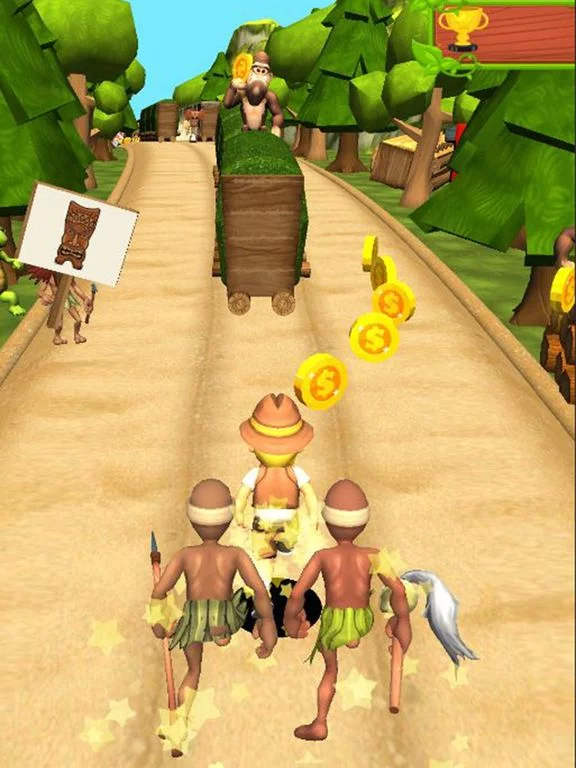 Изображение игры: Subway Shaman Jungle - Run Race