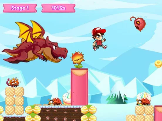 Изображение игры: Super Marie Adventure