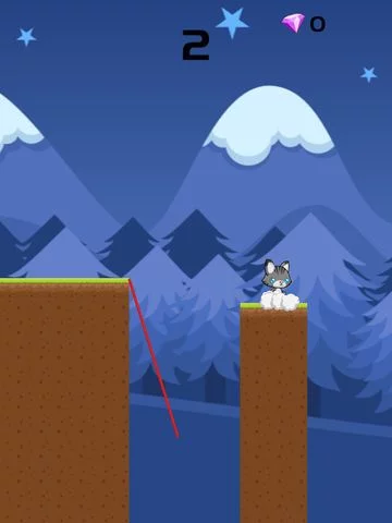 Изображение игры: Swing Kitty Cat