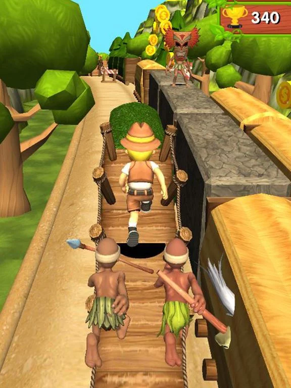 Изображение игры: Subway Shaman Jungle - Run Race