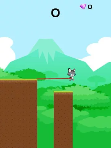 Изображение игры: Swing Kitty Cat