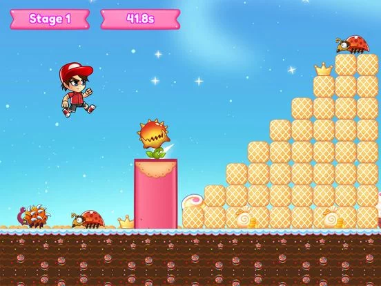 Изображение игры: Super Marie Adventure