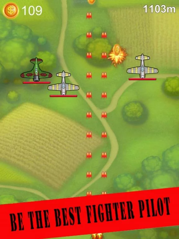 Изображение игры: Air Combat 1945