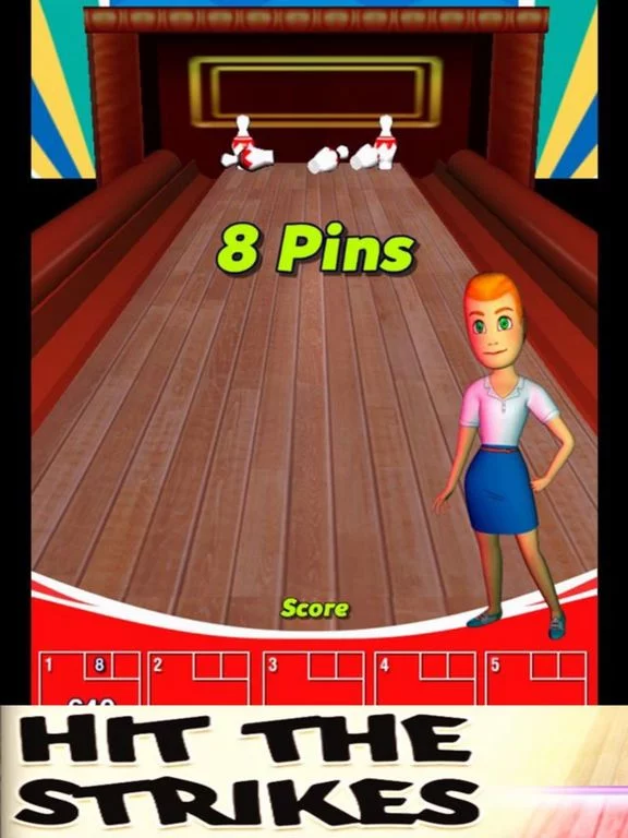 Изображение игры: Hit The Strike Bowling