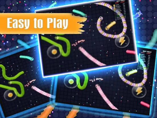 Изображение игры: New Snake Fun IO