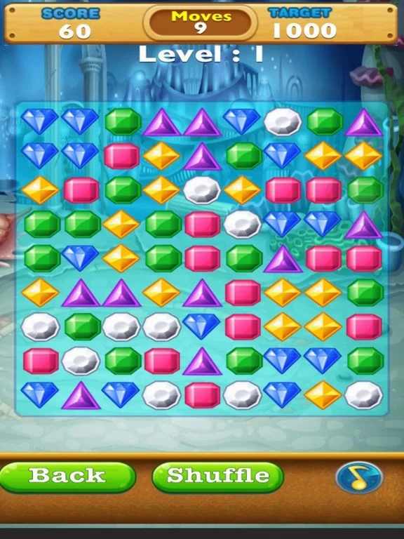Изображение игры: Gems Deluxe Ocean