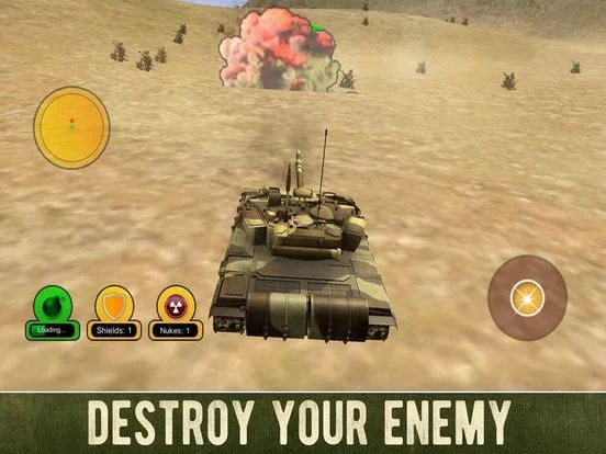 Изображение игры: War Machines: Battle of Tanks