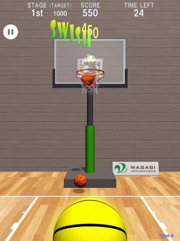 Изображение игры: Swish Shot!