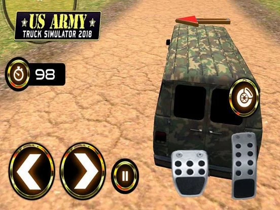 Изображение игры: US Army Cargo Driver 3D