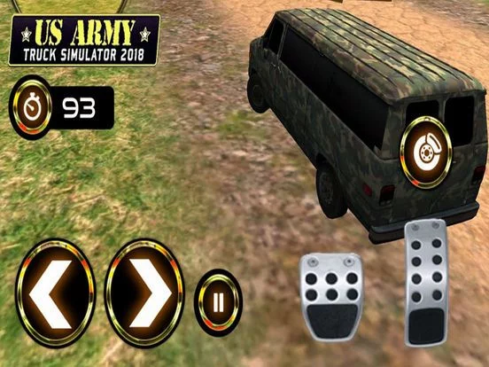 Изображение игры: US Army Cargo Driver 3D