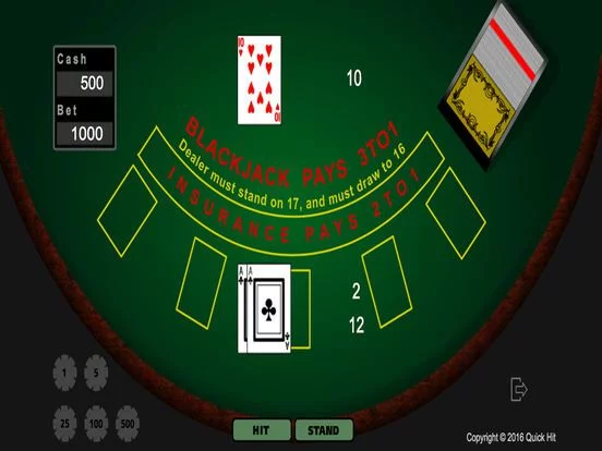 Изображение игры: Quick Hit Blackjack