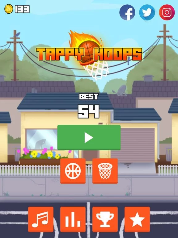 Изображение игры: Tappy Hoops