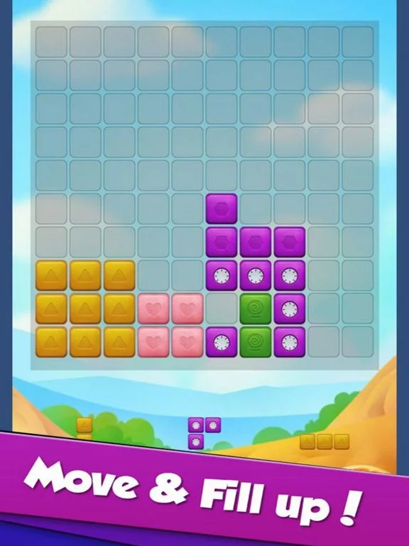 Изображение игры: Block Cube Line Up
