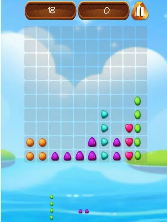 Изображение игры: Block Jellys Sweet