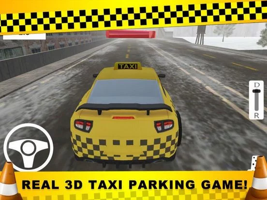 Изображение игры: Parking CITY TAXI - Driver Sim