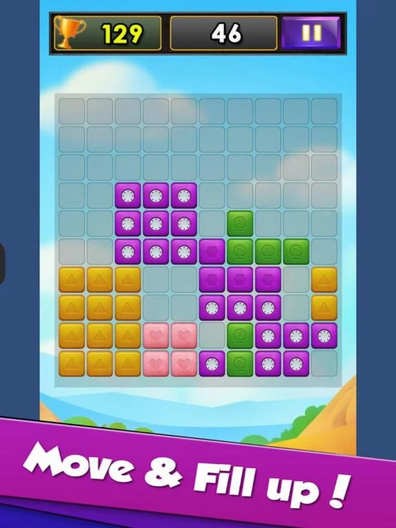 Изображение игры: Block Cube Line Up