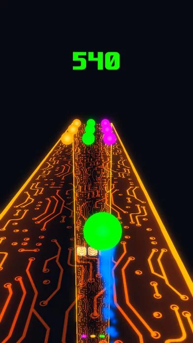 Изображение игры: Neon Road