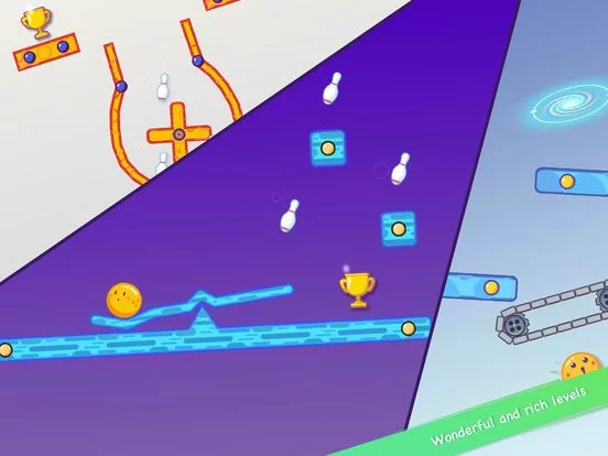 Изображение игры: Line Bowling
