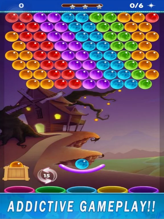 Изображение игры: Taffy Bubble Shoot