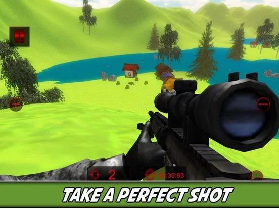 Изображение игры: Master Sinper Wild Duck 3D
