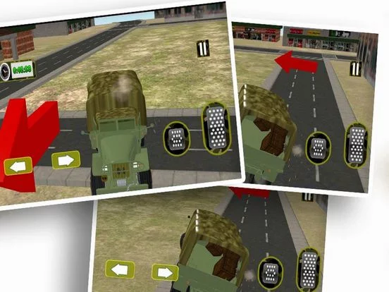 Изображение игры: Driving Army Car Offroad