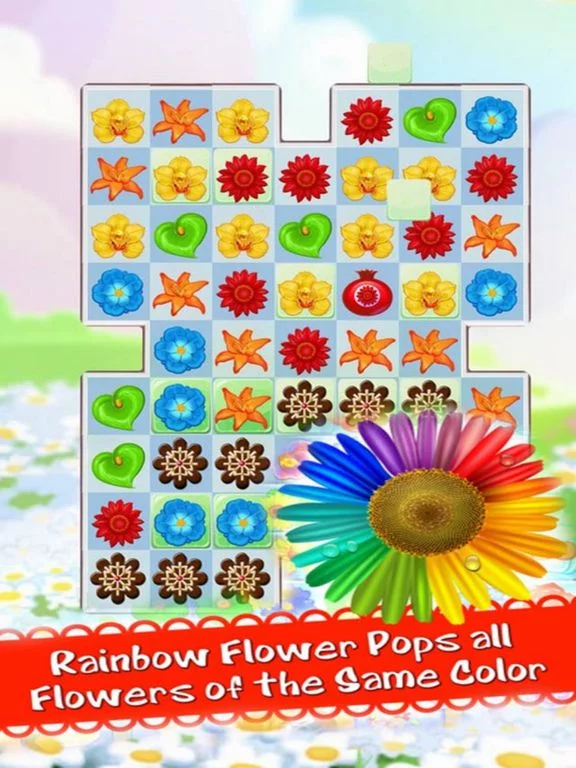Изображение игры: Beauty Blossom Match3