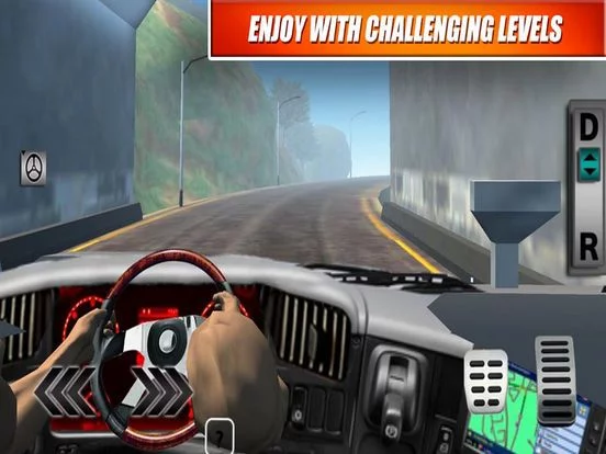 Изображение игры: Truck Oil Climb Hill Mission