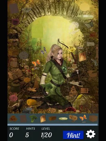 Изображение игры: Hidden Object - Elven Woods