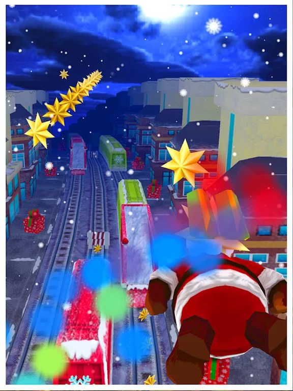 Изображение игры: Santa Run- Xmas Subway Runner