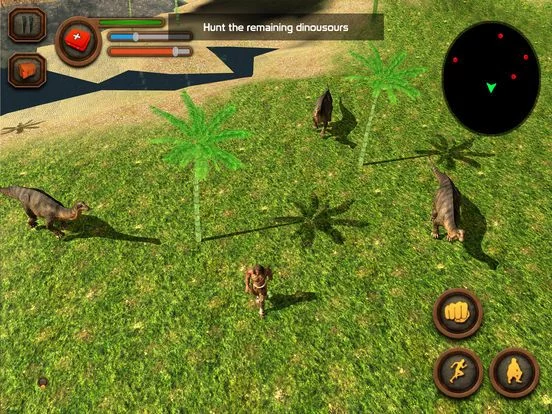 Изображение игры: Hero Survival Dinosaur Island