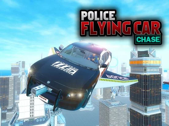 Изображение игры: Police Flying Car Chase