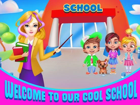 Изображение игры: Teacher Rush: School Homework!