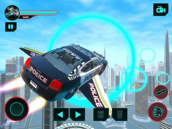 Изображение игры: Police Flying Car Chase