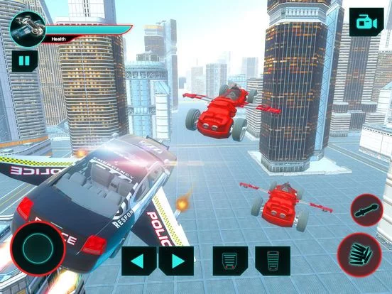Изображение игры: Police Flying Car Chase