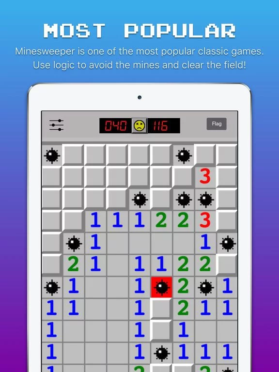 Изображение игры: Minesweeper Classic 2