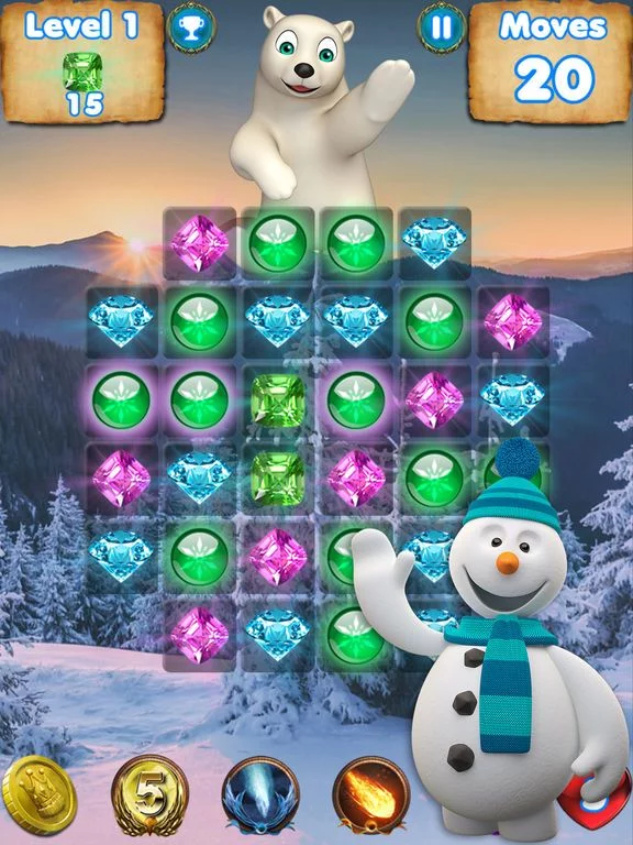 Изображение игры: Frozen Snowman - games & christmas countdown list