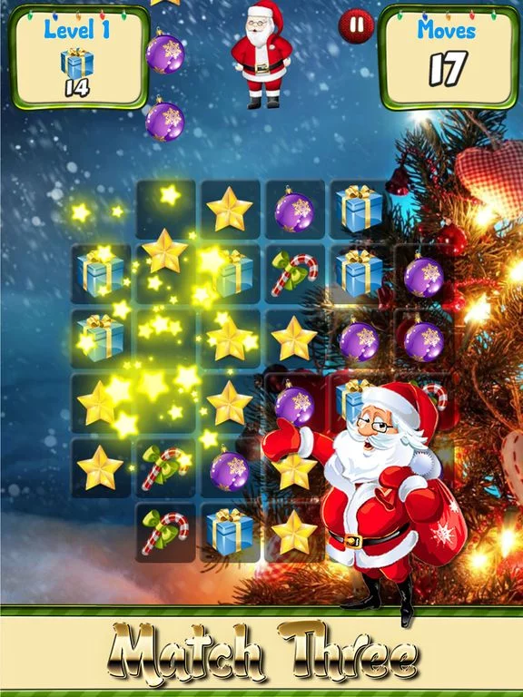 Изображение игры: Merry Christmas Games and Puzzles - Match candy for holiday songs and music