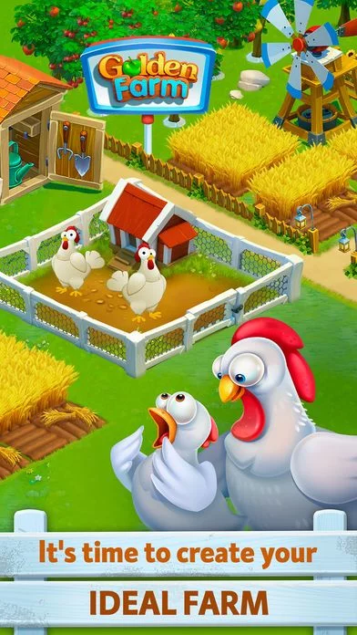 Изображение игры: Golden Farm: Top Farming Game