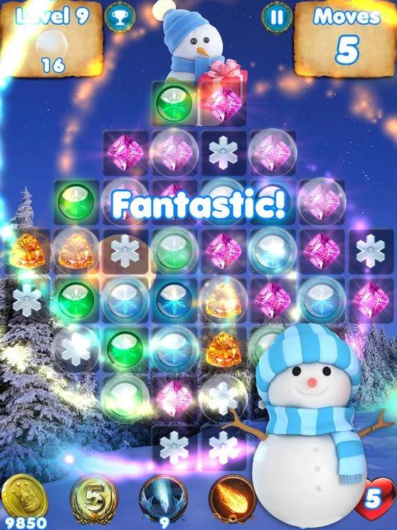 Изображение игры: Frozen Snowman - games & christmas countdown list